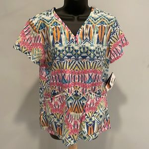 *NWT* elan Womens Scrub Top Medium